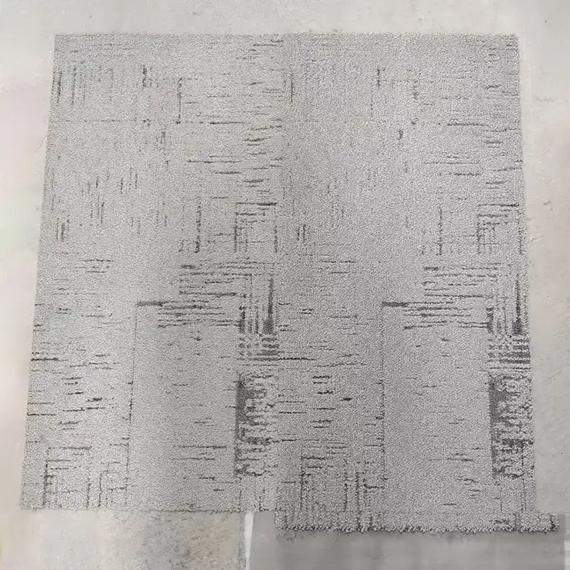 Printed Cut Pile Carpet Tile