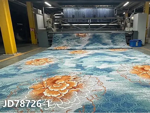 Wool Woven Wall To Wall Carpet For Boutiques